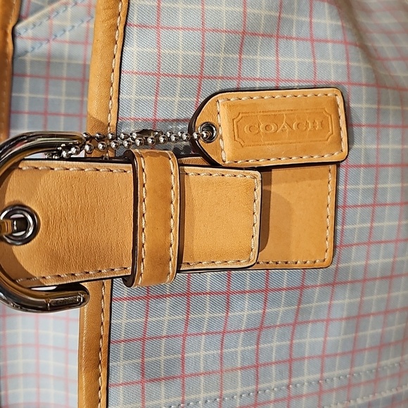 Coach 2004 Vintage Soho Tattersall Twill Tote Creed M04Q-1823 EUC - Picture 2 of 15